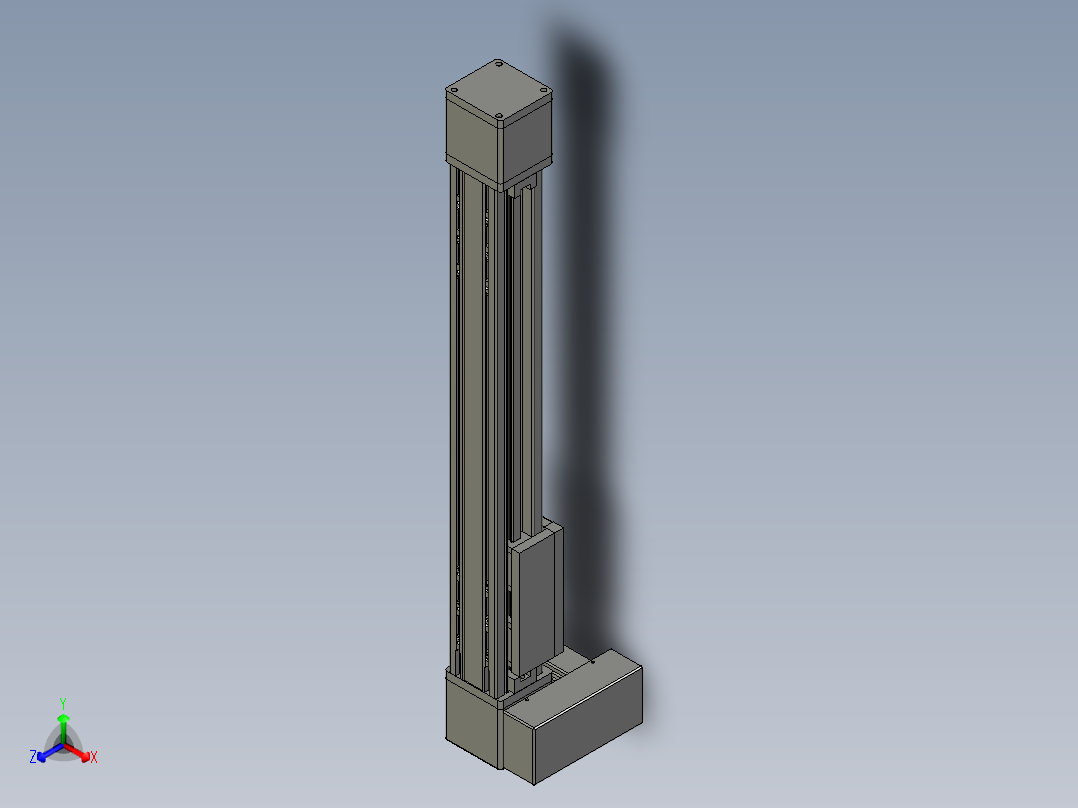 欧规系列-GB8-L96-S500-BRU-P40-MS3正等轴测图