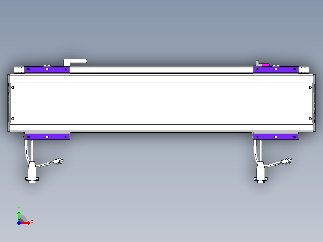 威洛博VL系列3d模型模组2VL14S1Y-S400前视图