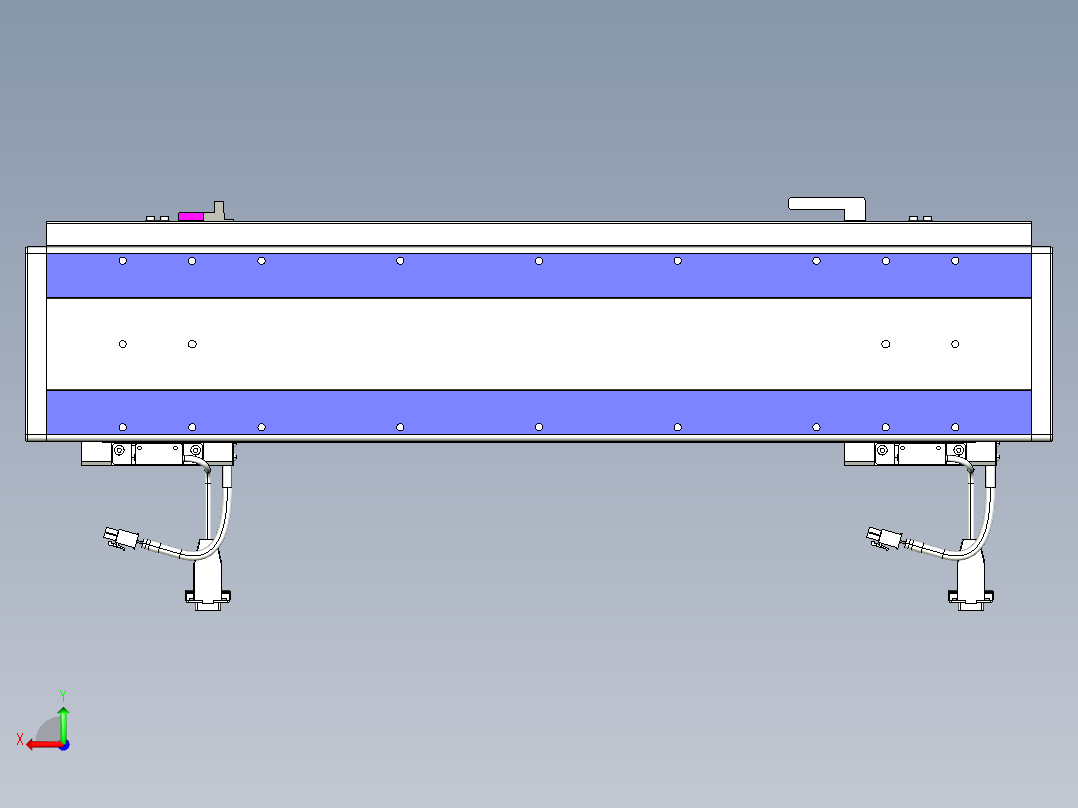 威洛博VL系列3d模型模组2VL14S1Y-S400后视图