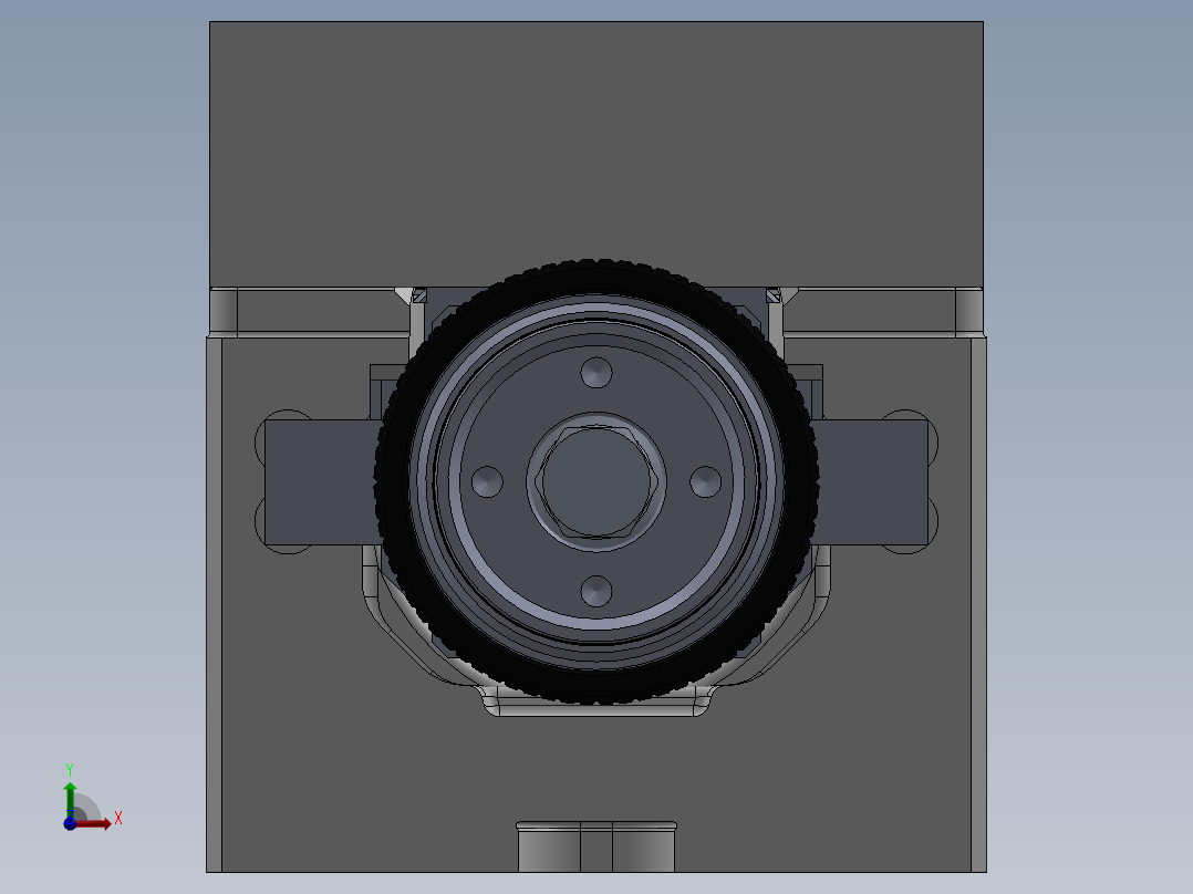 夹爪30千牛前视图