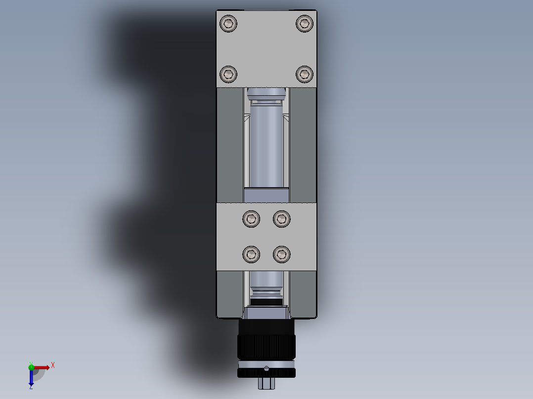 夹爪30千牛俯视图