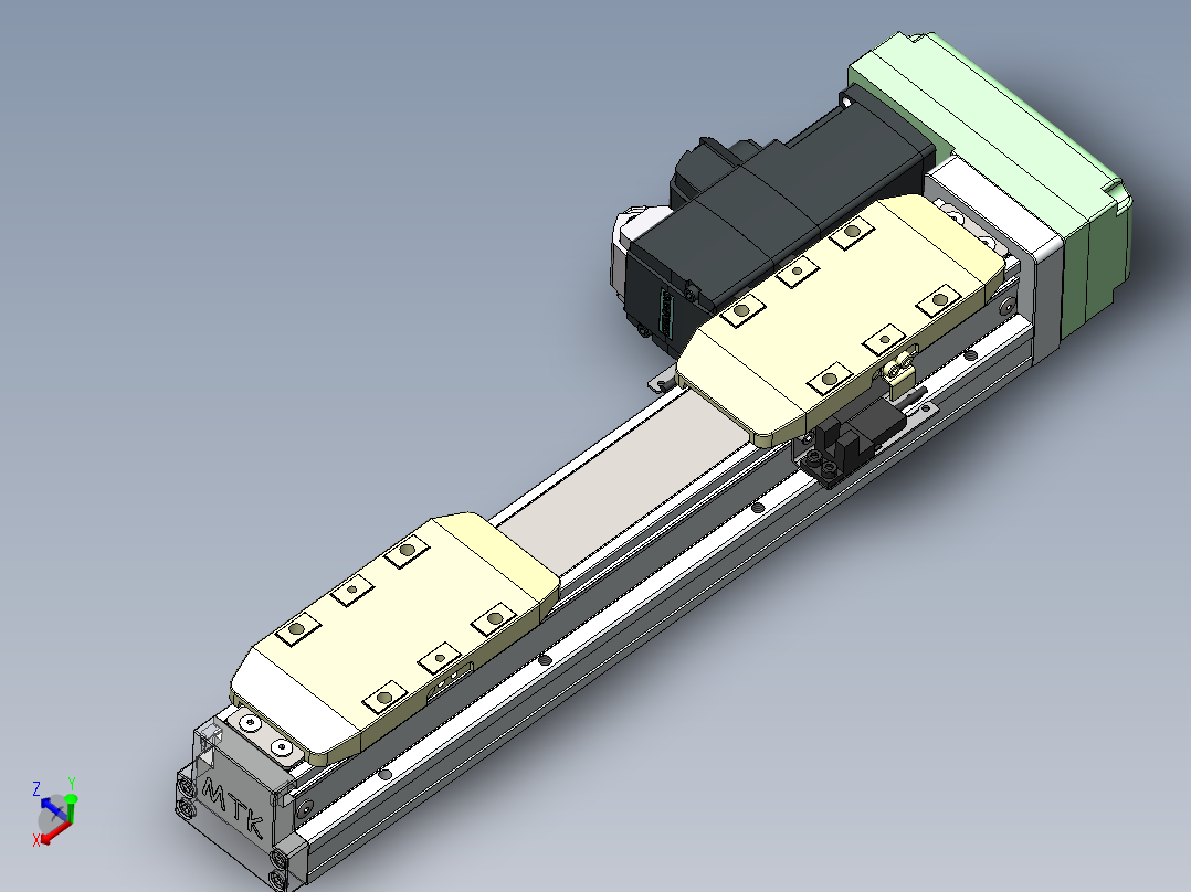 GTH内嵌丝杆全封闭GTH5S-BL-100W