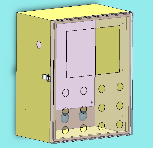 操作箱3D模型