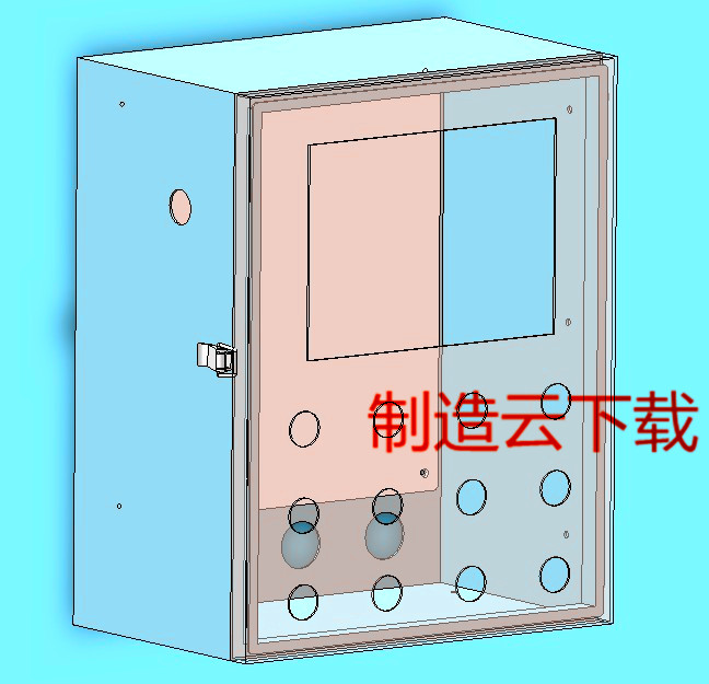 操作箱3D模型