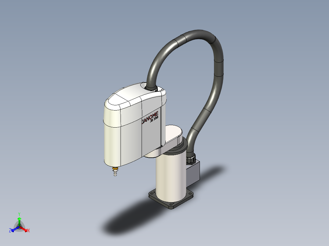 疤痕机器人Janome JS3--stp正等轴测图
