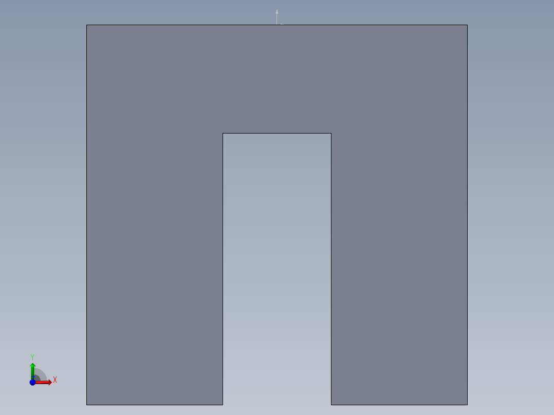 S2 铰链座前视图