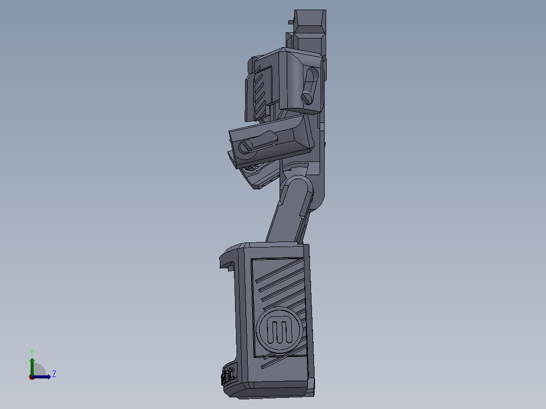 变形金刚SW模型左视图