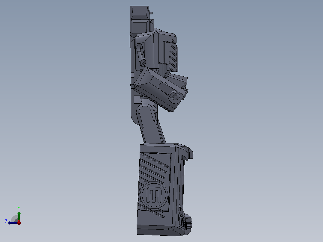 变形金刚SW模型右视图
