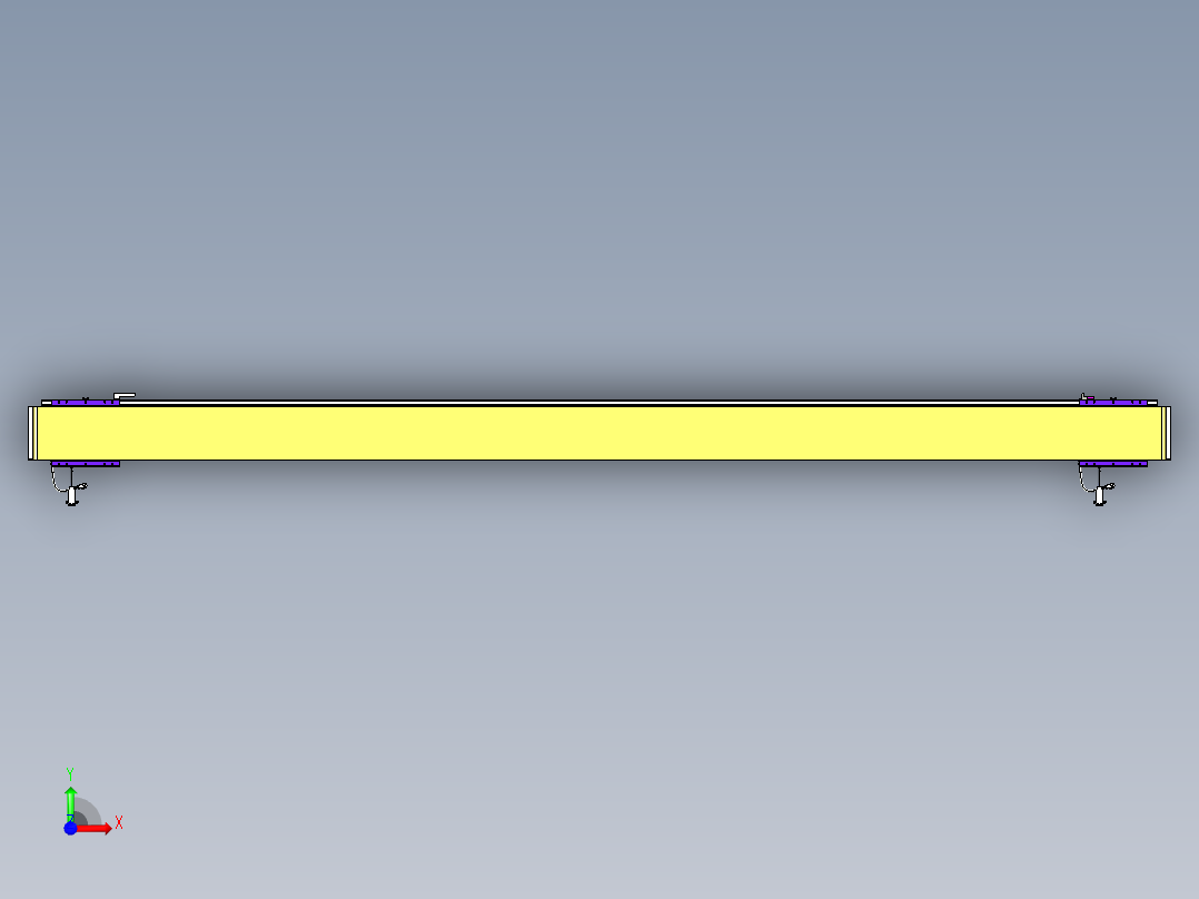 威洛博VL系列3d模型模组2VL14S2Y-S2500前视图