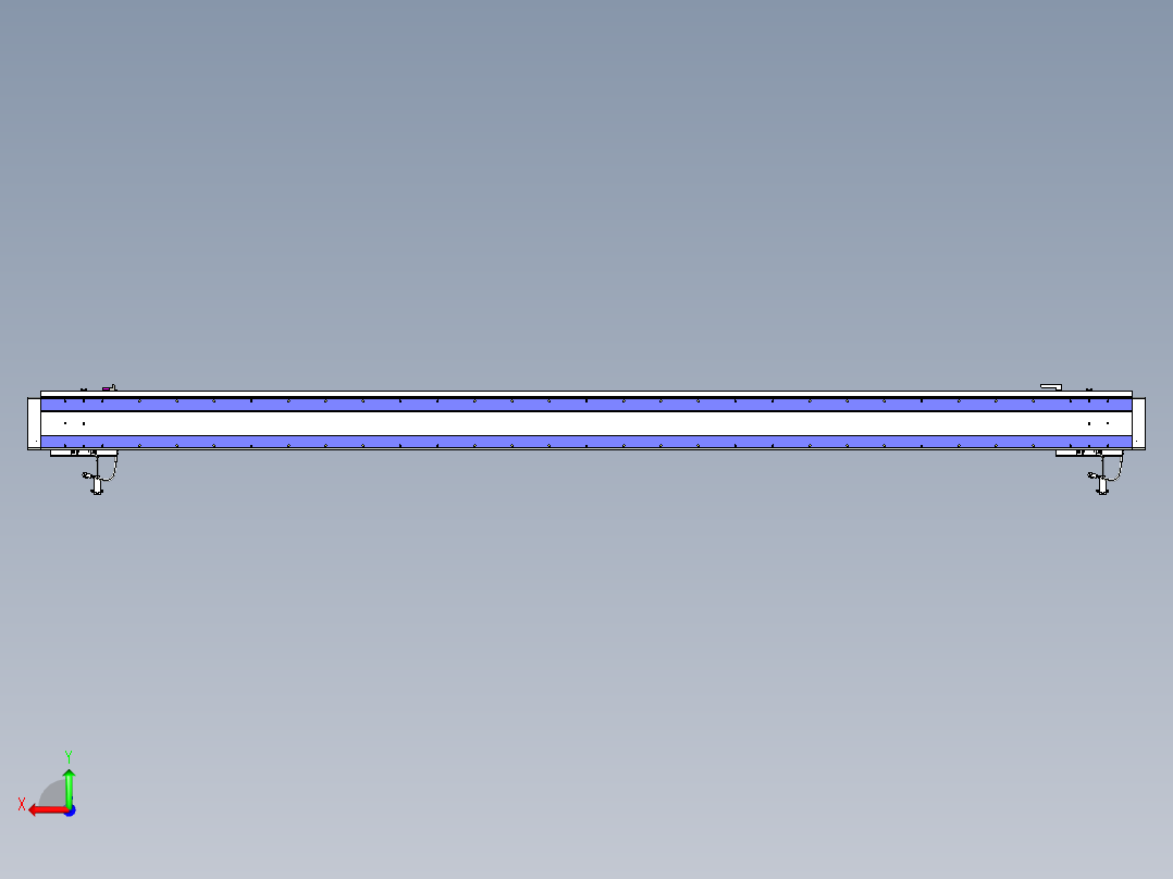 威洛博VL系列3d模型模组2VL14S2Y-S2500后视图