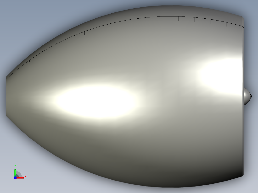 燃气轮总成20---模型格式为 stp前视图