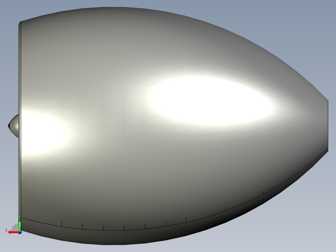 燃气轮总成20---模型格式为 stp后视图
