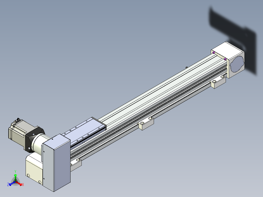 同步带滑台-欧规B8-L88-S650-L-ZP75-D3-N10