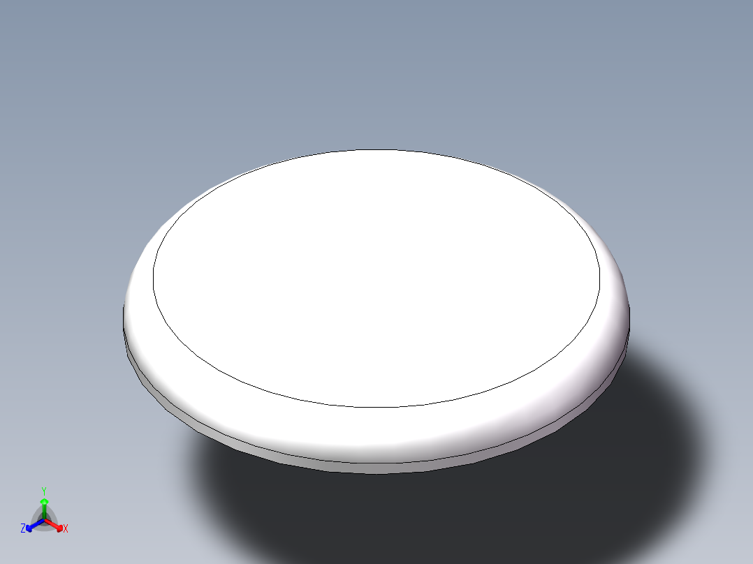 THA碟形封头DN950正等轴测图