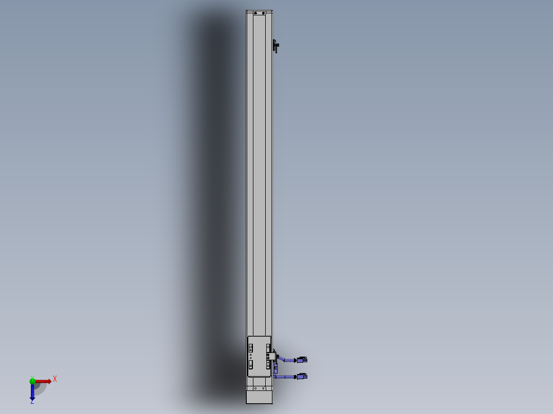 精密模组MY60-T10-750L-BM-P20B-C4-C俯视图