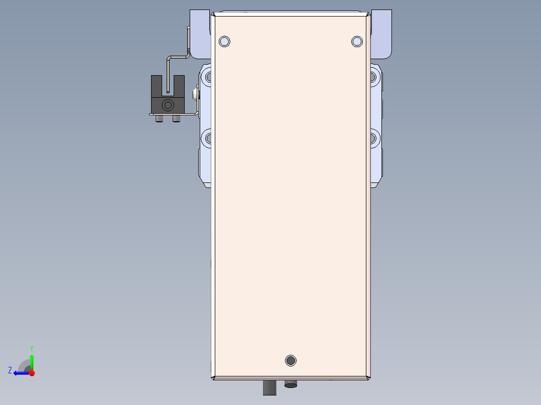 MTH丝杆半封闭模组MT75BS-BM-100W右视图