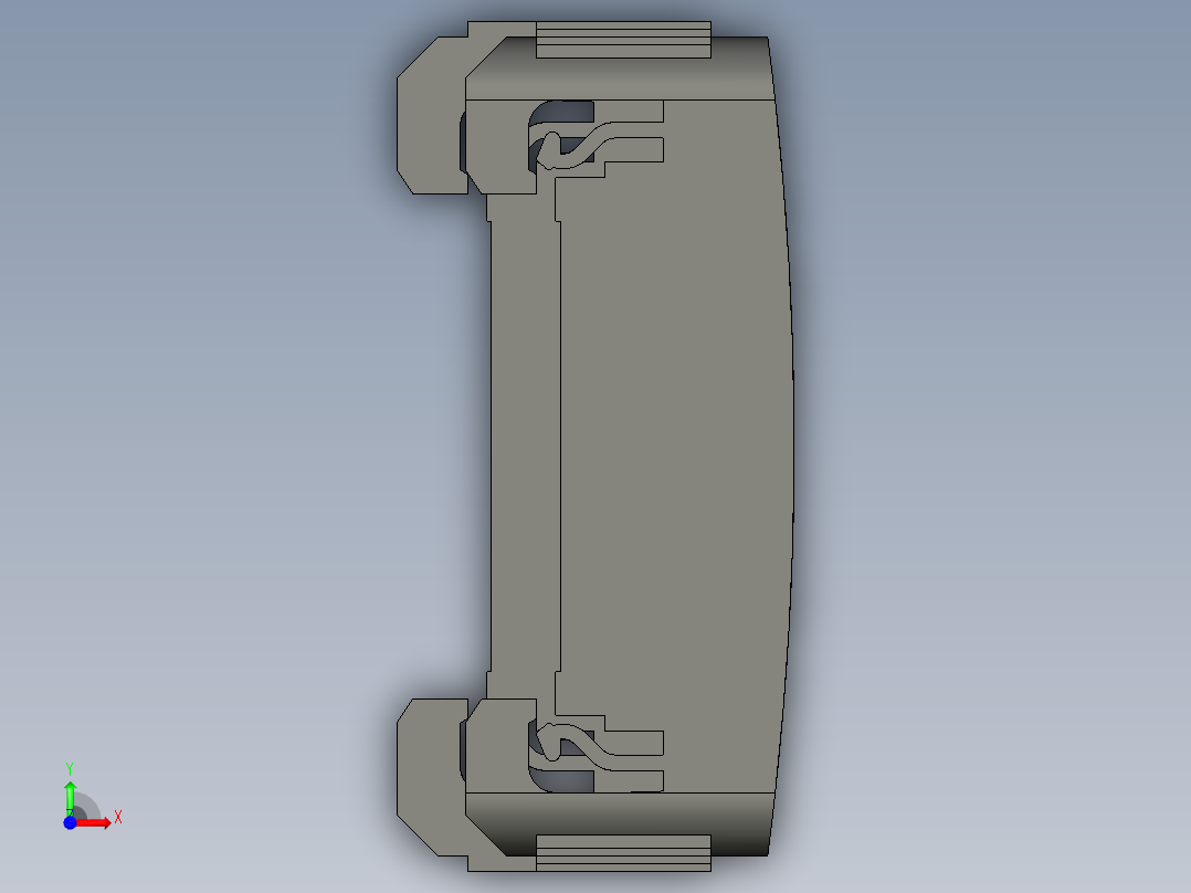 基恩士OP-26751_kc图纸模型前视图