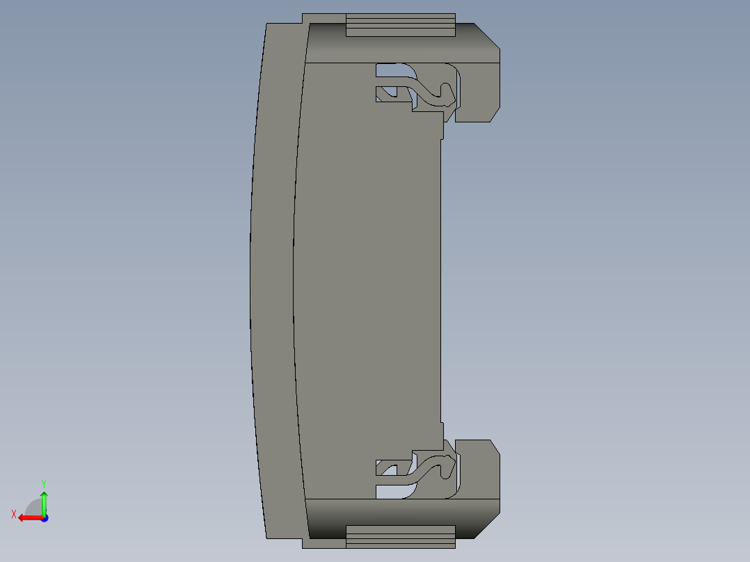 基恩士OP-26751_kc图纸模型后视图