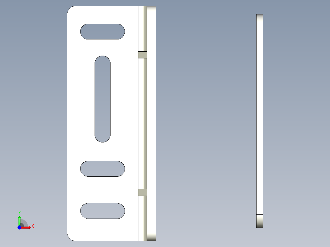 基恩士GV-B01_kc图纸模型前视图