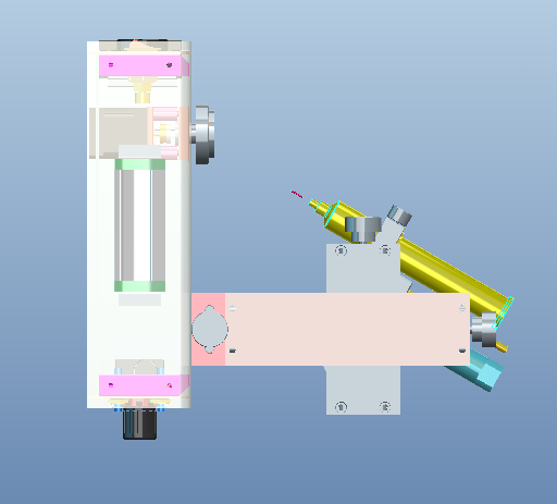 4轴点胶机3D图 H692 G83 非标自动化设备3D图纸3D模型