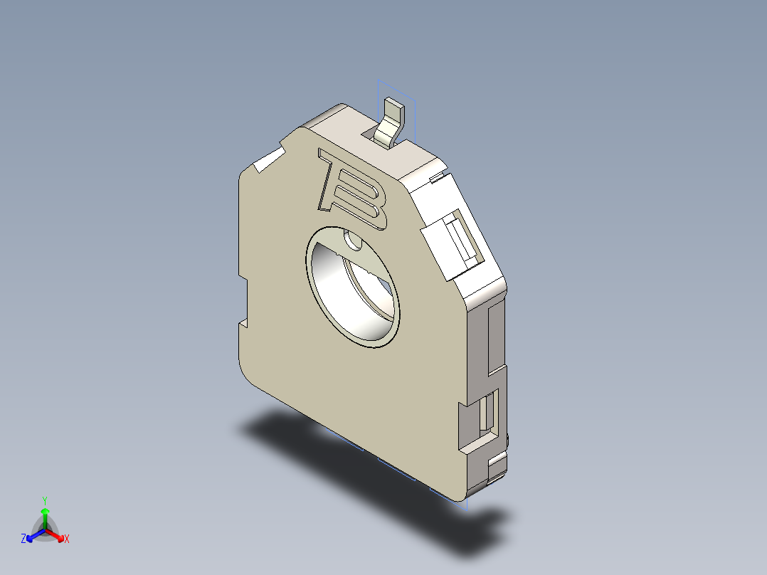 3382G正等轴测图
