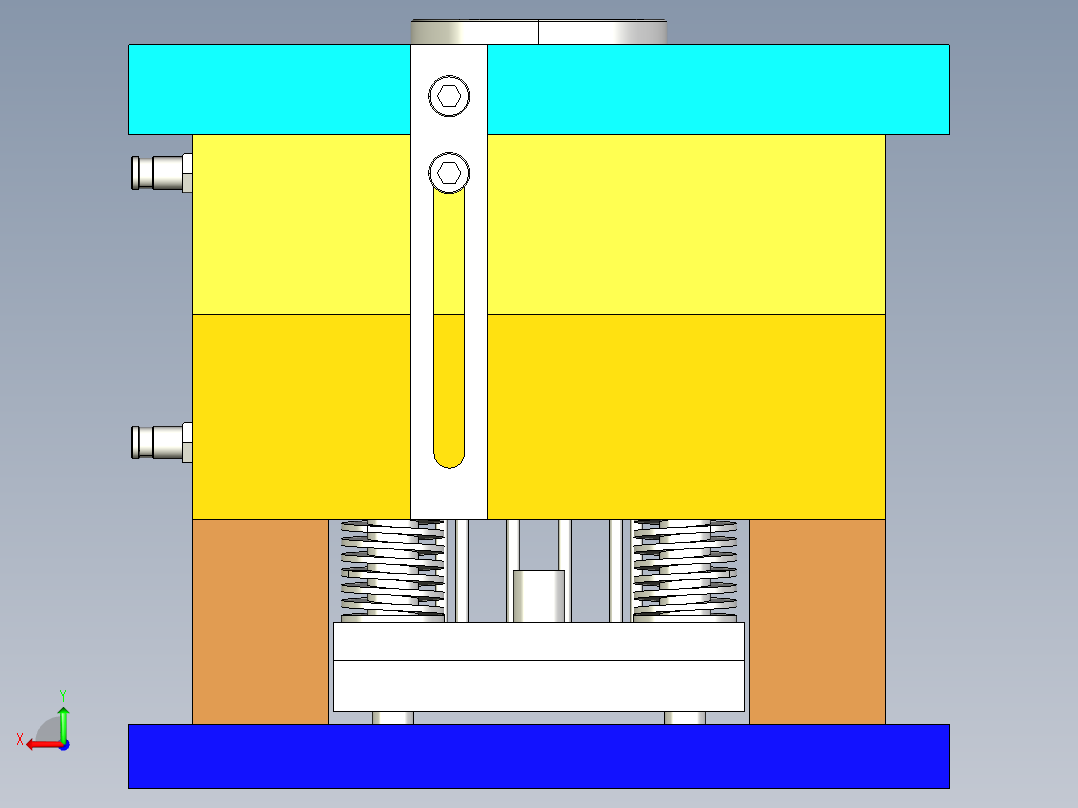 香肥皂盒的塑料模具设计【含三维图+完整CAD+说明书设计资料】后视图