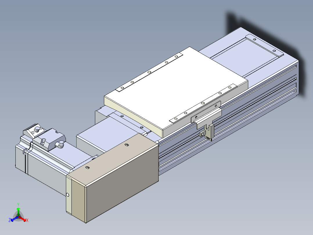 同步带全封闭直线模组TPA-HCB-120D-90-L50-MR-Y-P40-N3