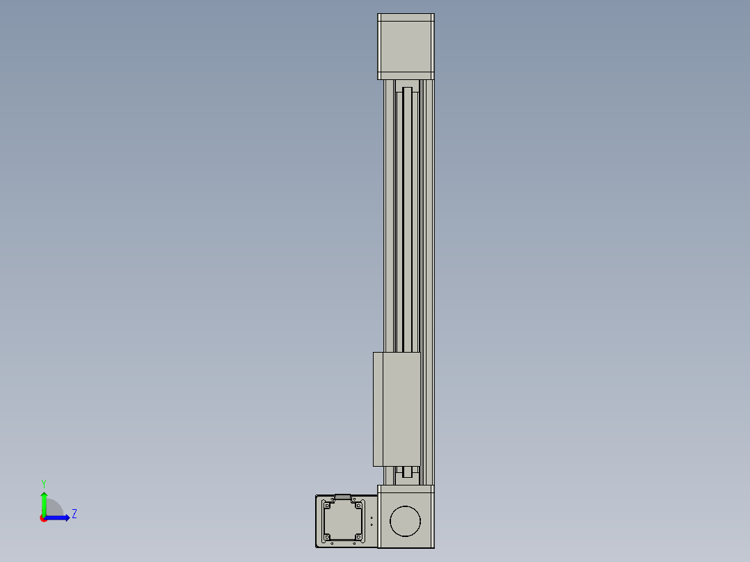 欧规系列-GB8-L96-S400-BRU-P40-MS3左视图