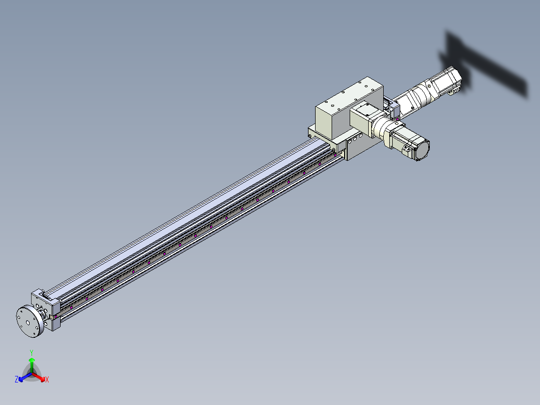 威洛博直线电机模组EB6ZR-L140-S1020-RZ575K-Z575K-MS3
