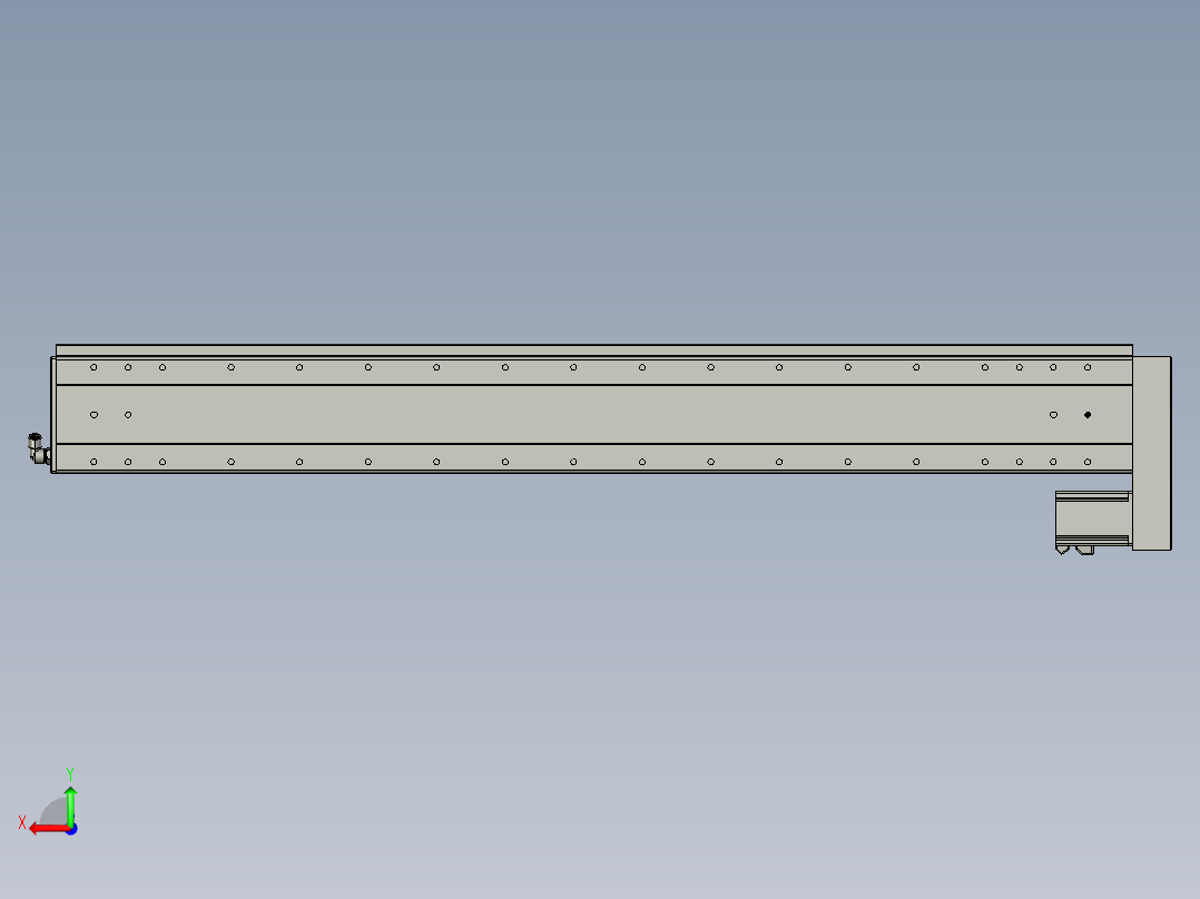 威洛博VC17-S1300-BL-P75后视图