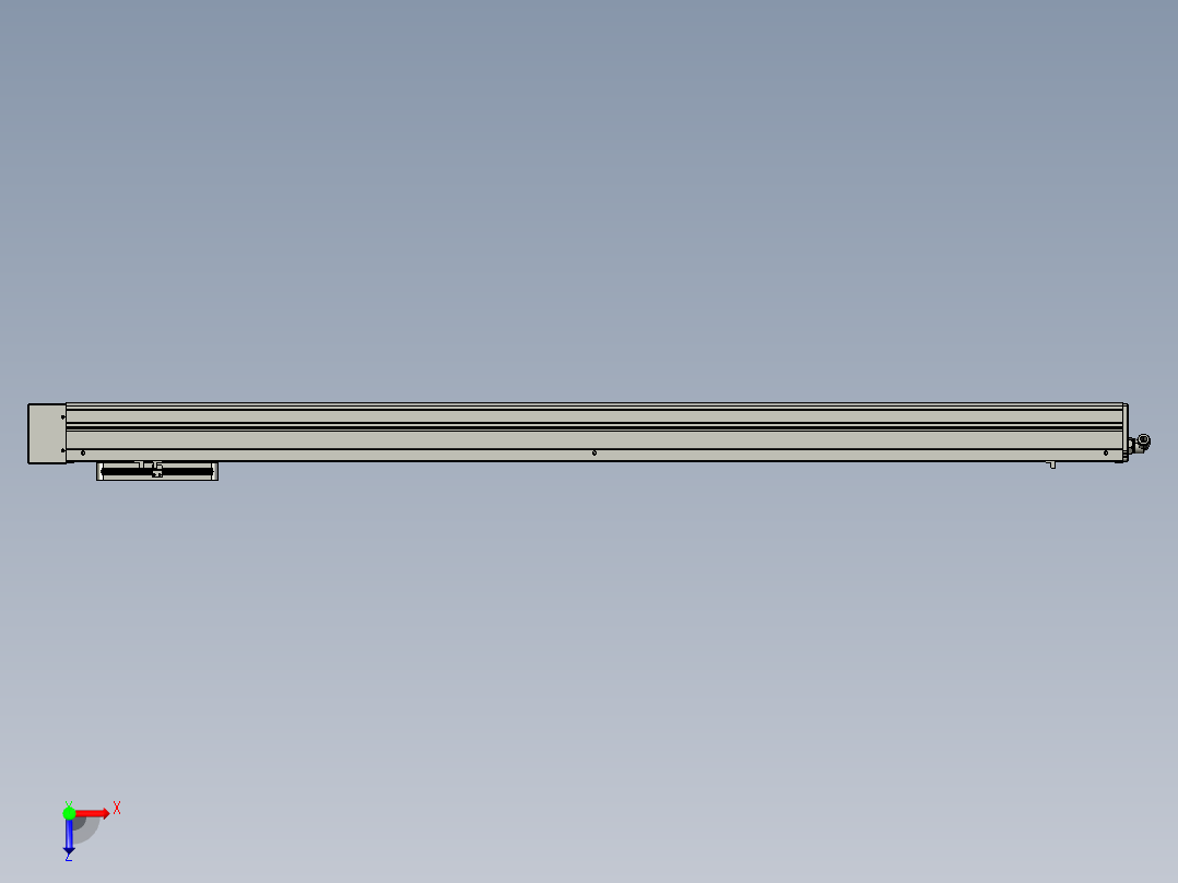 威洛博VC17-S1300-BL-P75俯视图