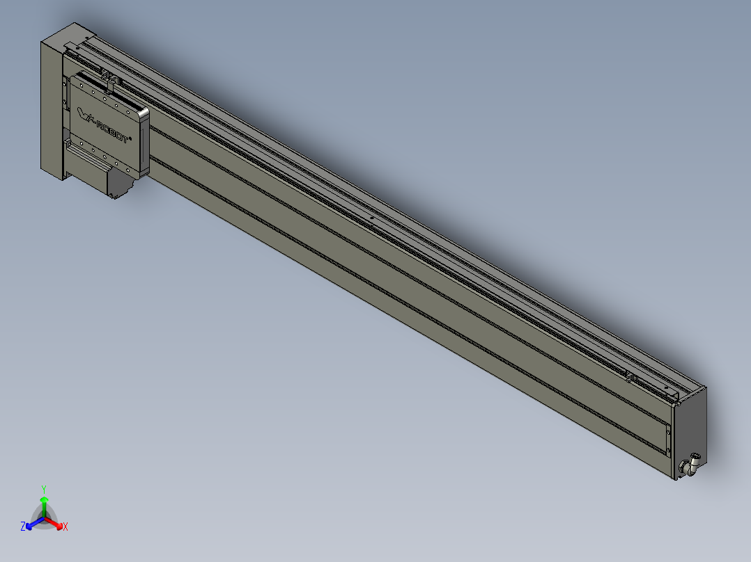 威洛博VC17-S1300-BL-P75正等轴测图