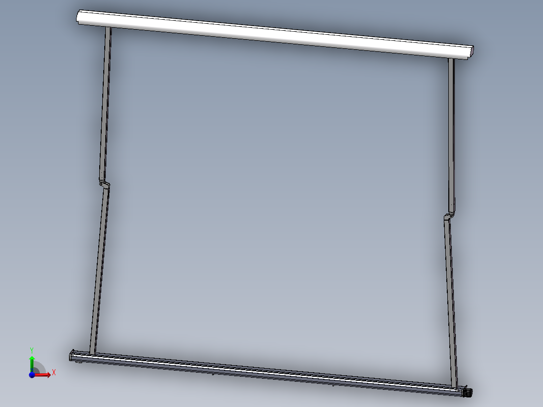 电动遮阳篷SW三维图+CAD图纸==1050899==200前视图