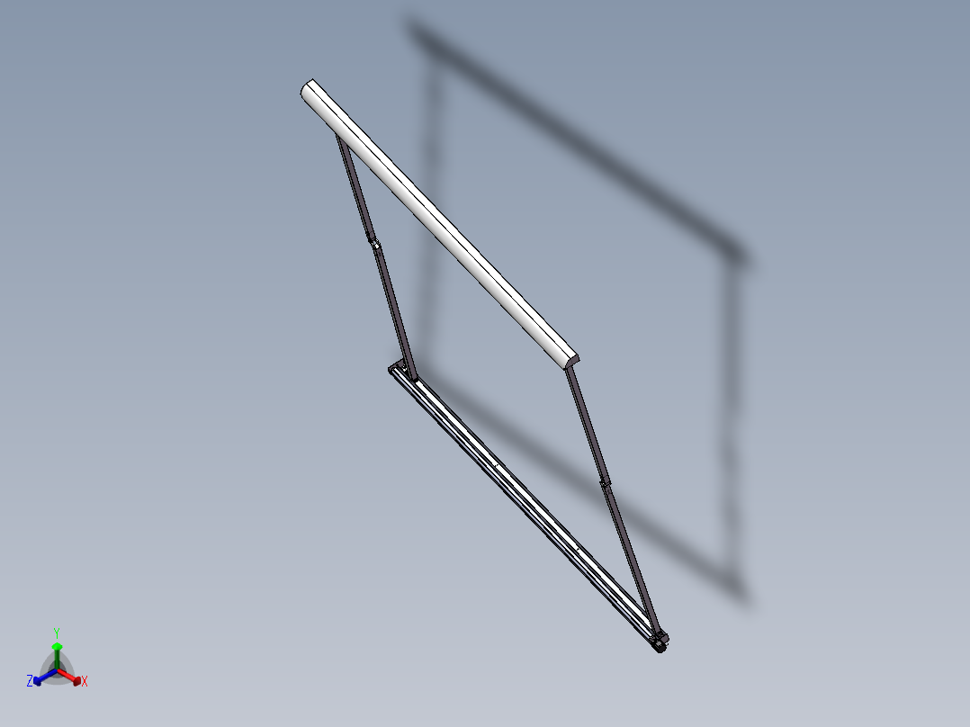 电动遮阳篷SW三维图+CAD图纸==1050899==200正等轴测图