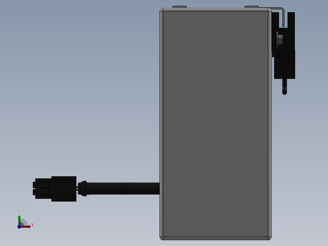 精密模组MY60-T10-100L-BM-P10-C4-C前视图