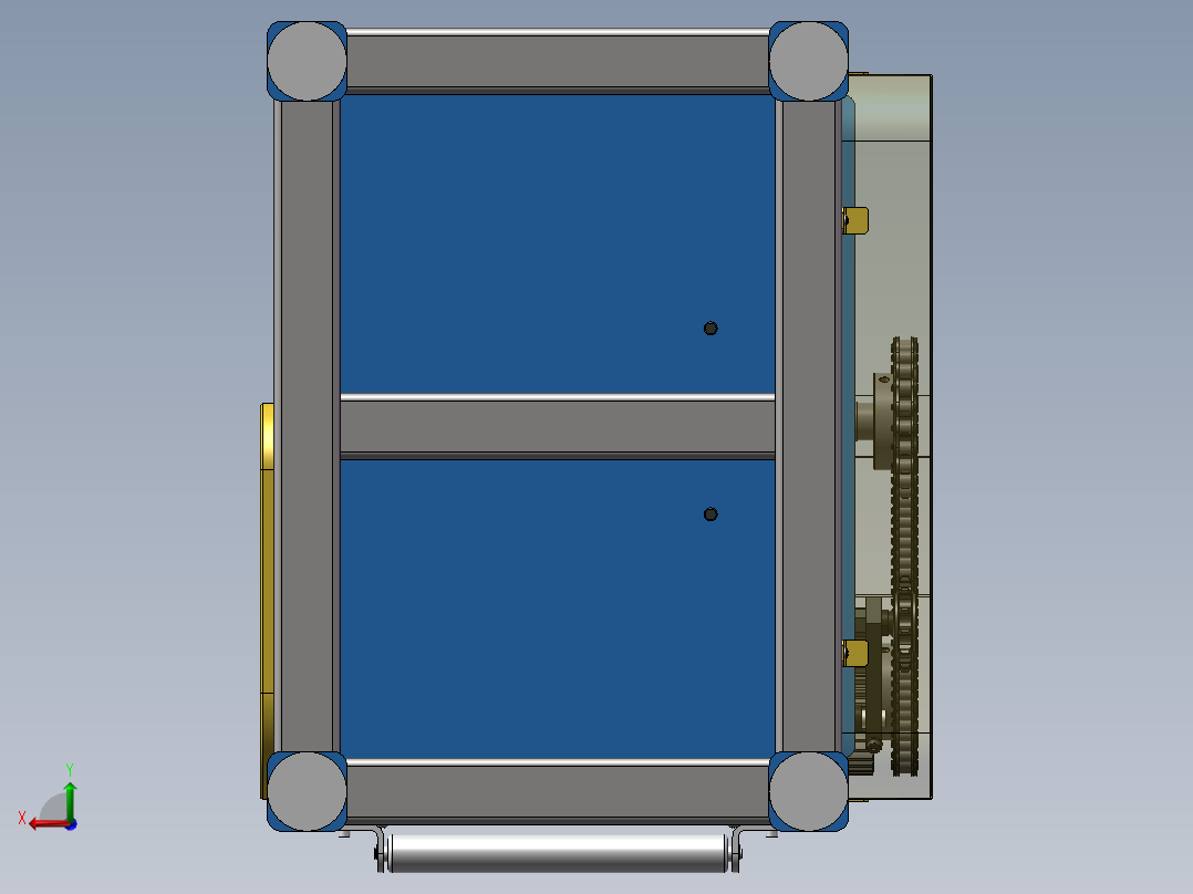 板材切割机sw18后视图