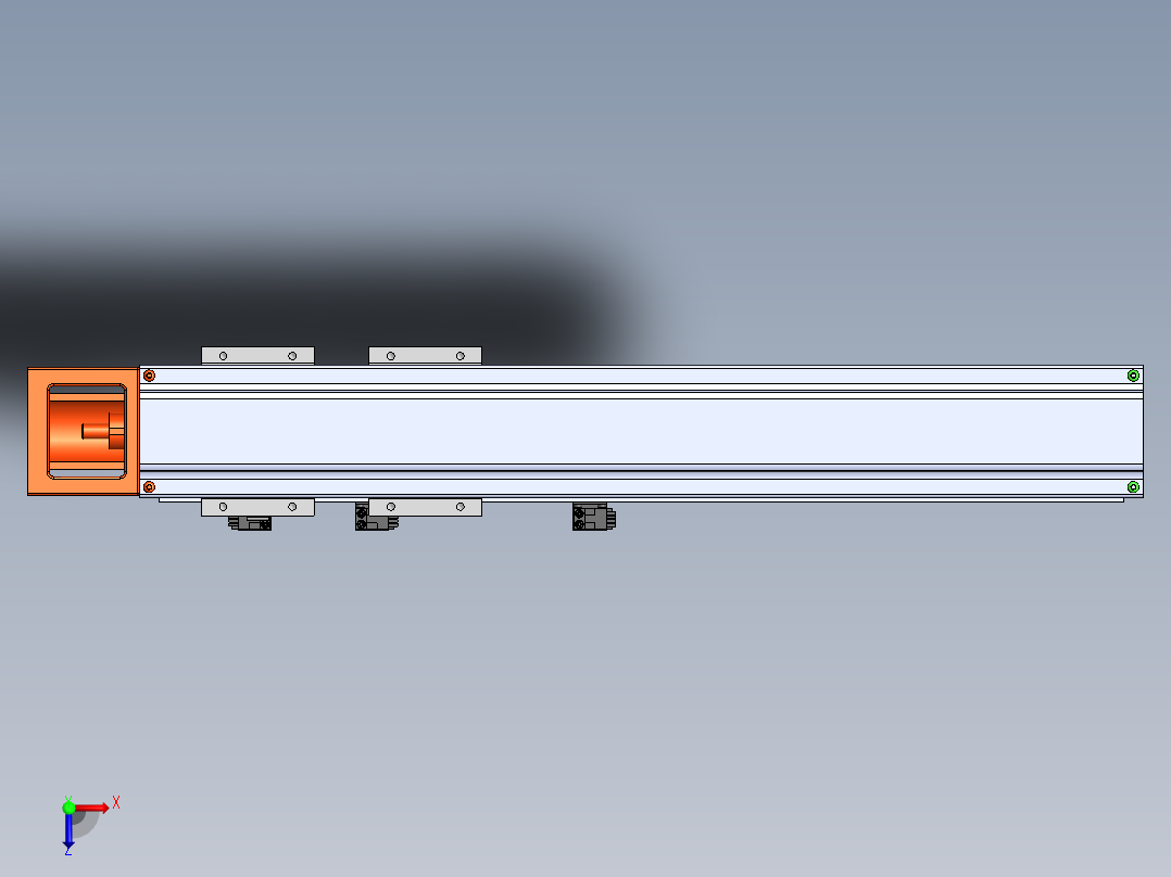 焊接机械手sw18可编辑俯视图