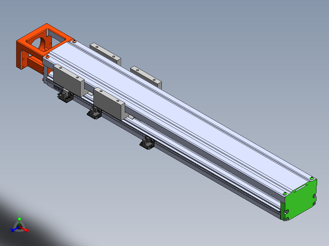 焊接机械手sw18可编辑正等轴测图