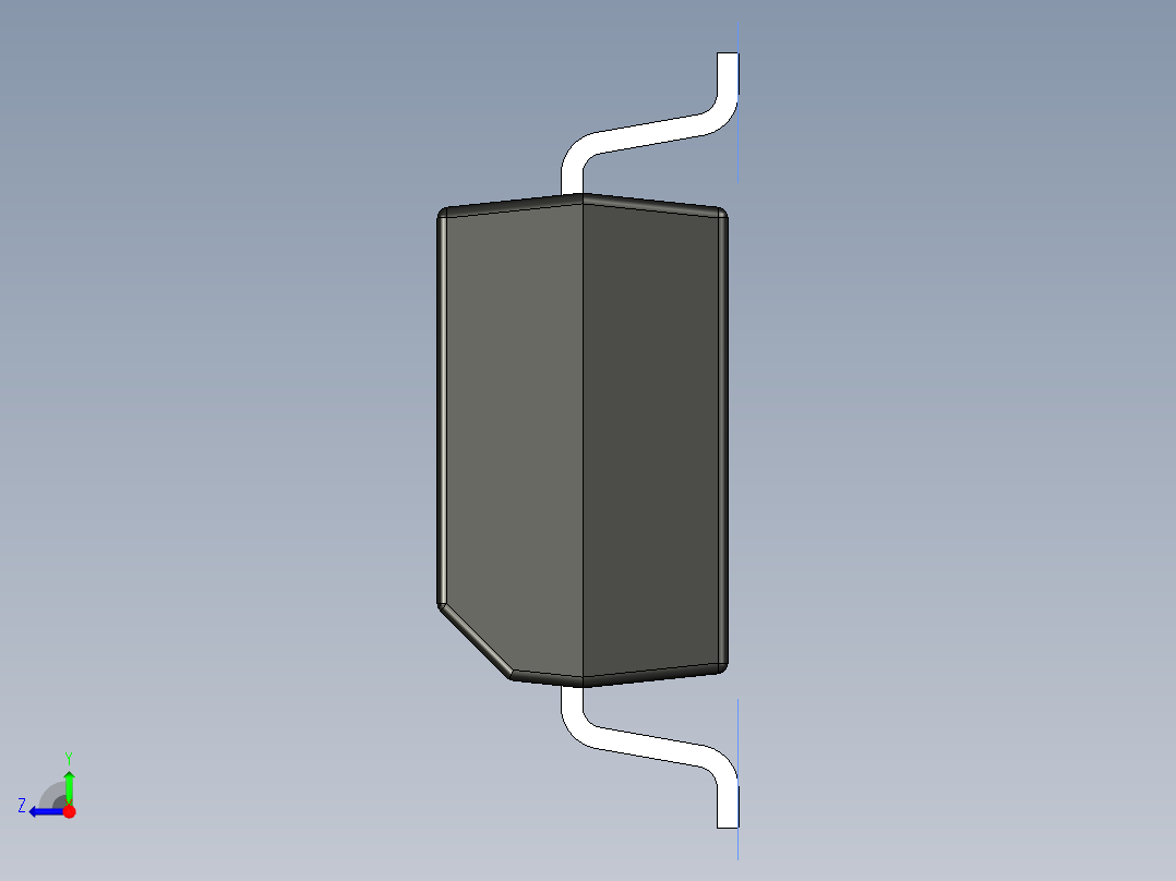 光电元件封装-miniFLAT-4-BK右视图
