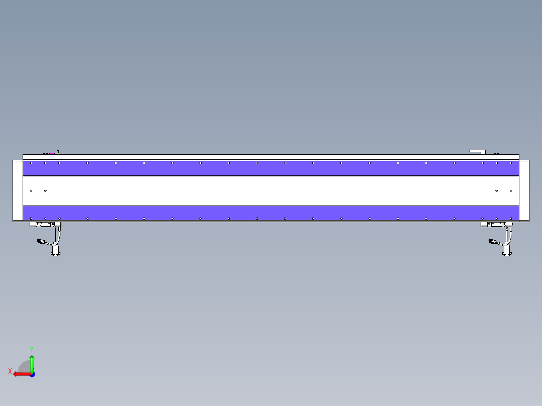 威洛博VL系列3d模型模组2VL22H1Y-S1450后视图