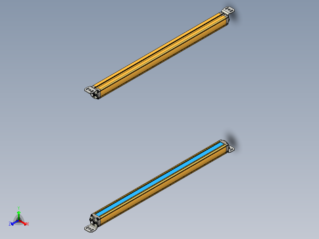 安全_区域传感器H2EL1240_30_30_3D正等轴测图