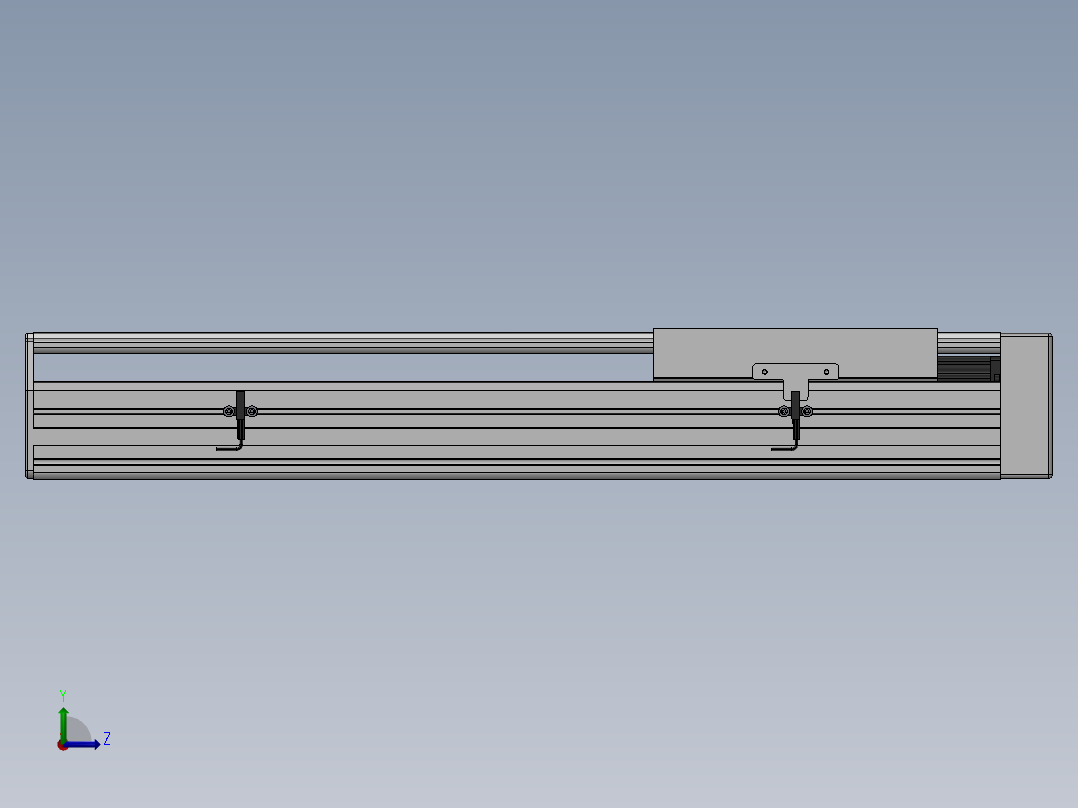 精密模组MY220-T10-450L-BL-P75B-C4-C左视图