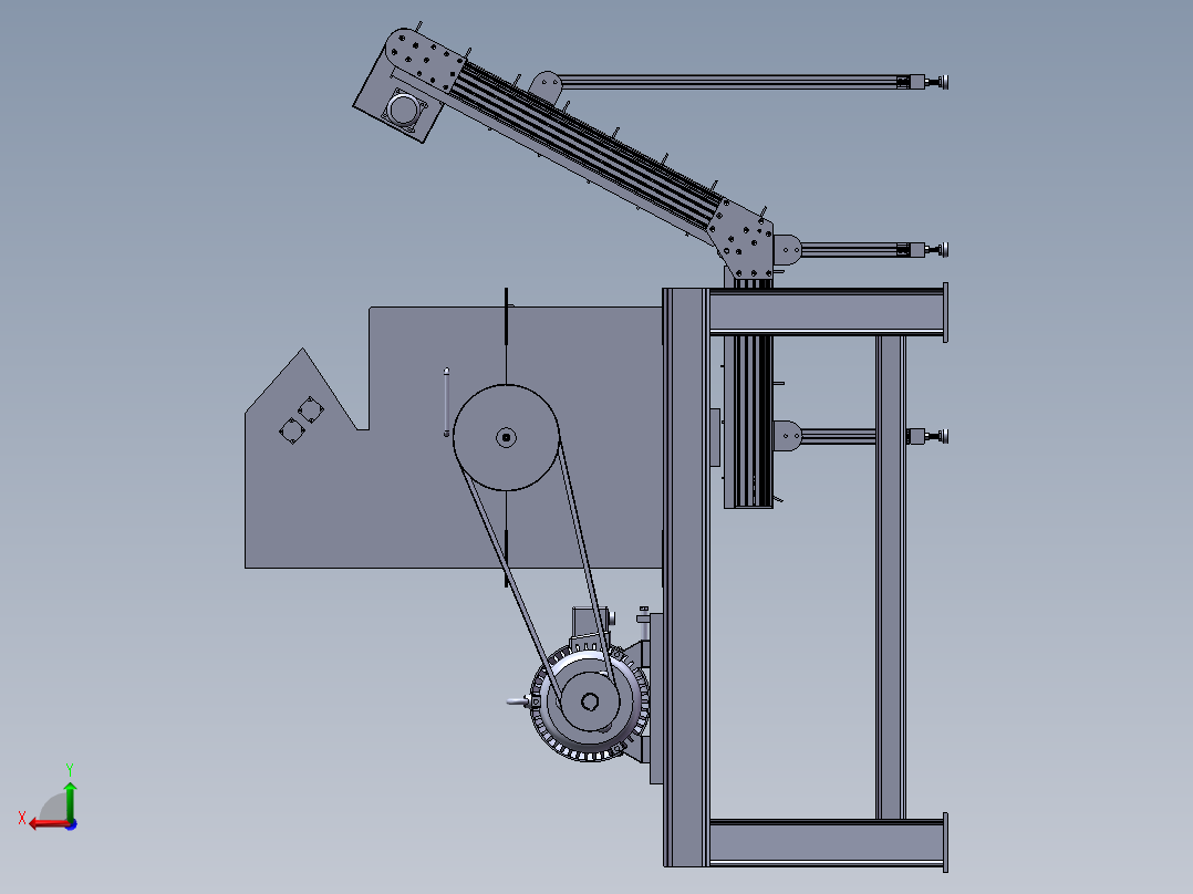 粉碎机三维(1)(1)后视图