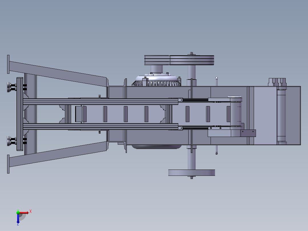 粉碎机三维(1)(1)俯视图