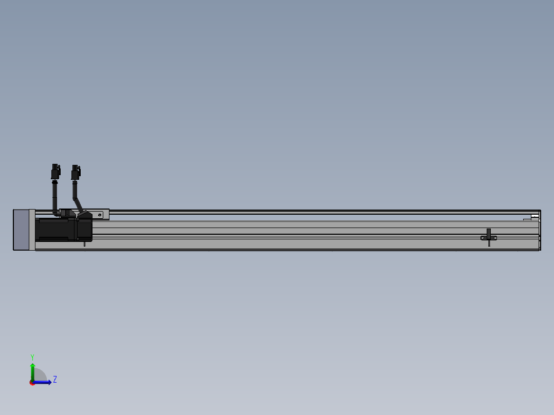 精密模组MY80S-T10-650L-P10B-BL-C4左视图