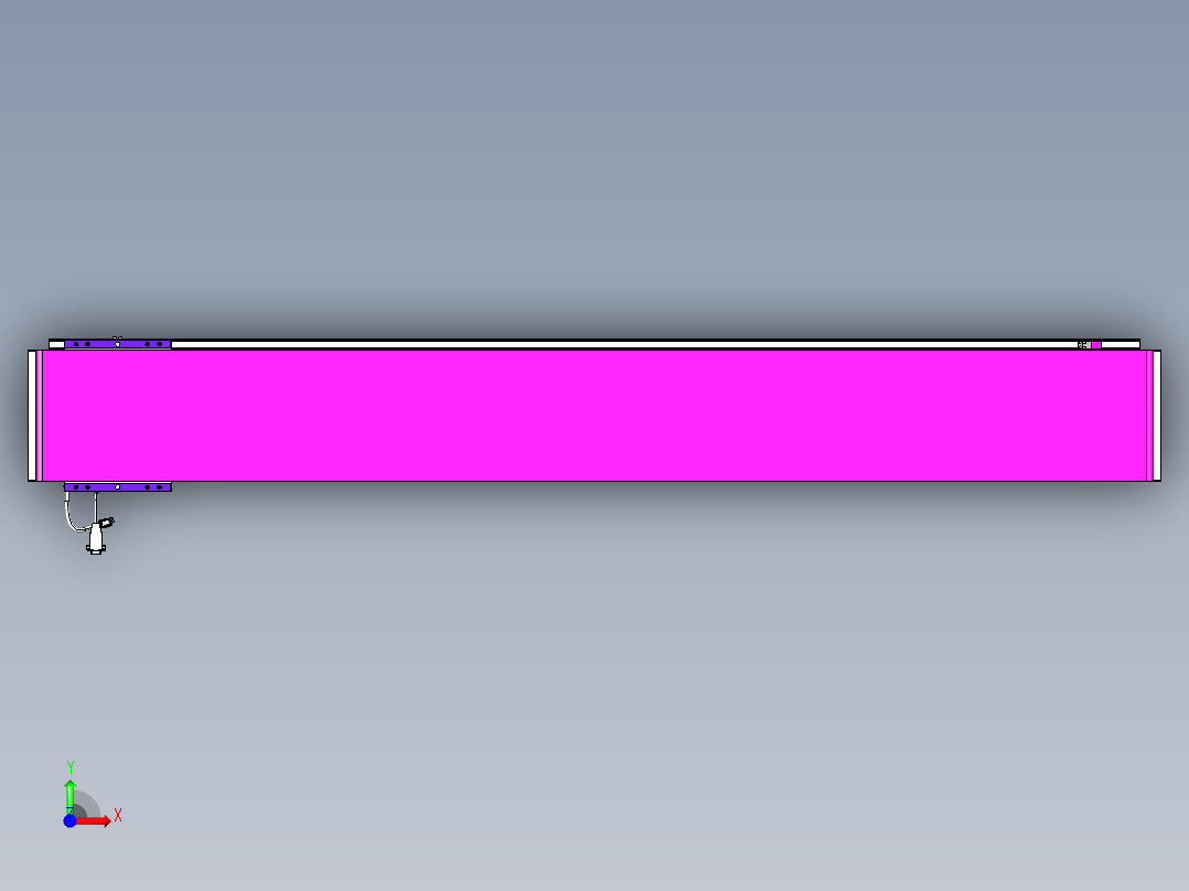 威洛博VL系列3d模型模组VL22H2Y-S1600前视图