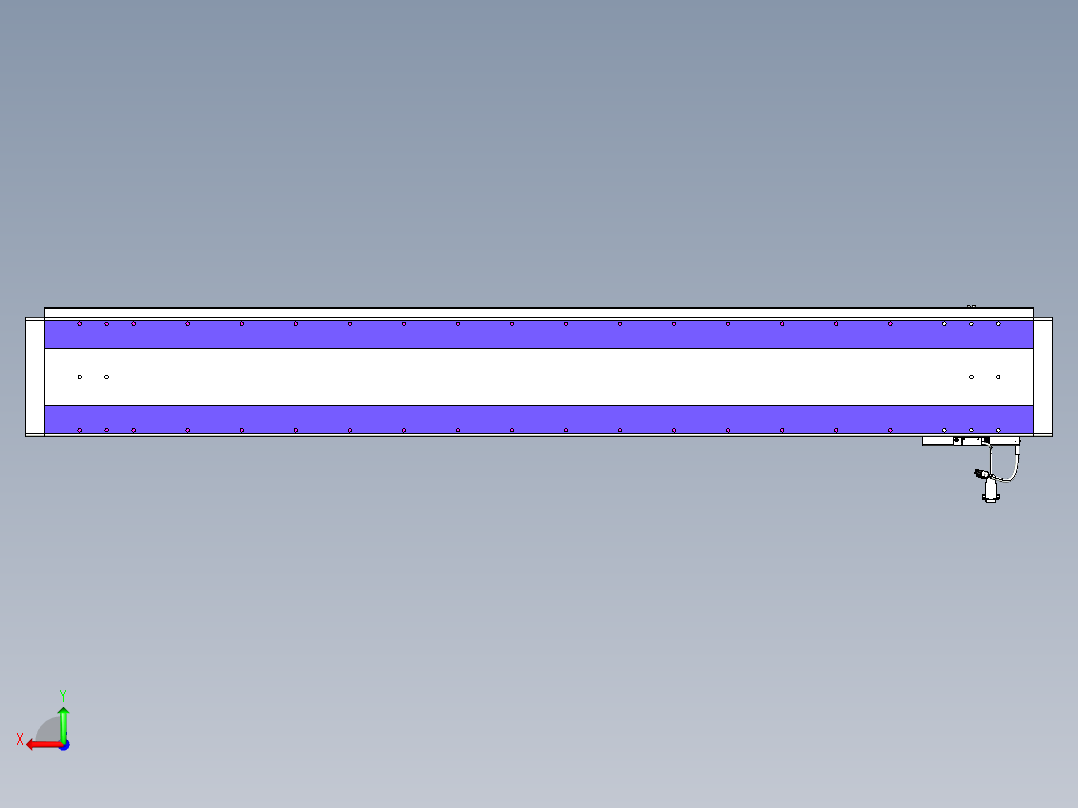 威洛博VL系列3d模型模组VL22H2Y-S1600后视图