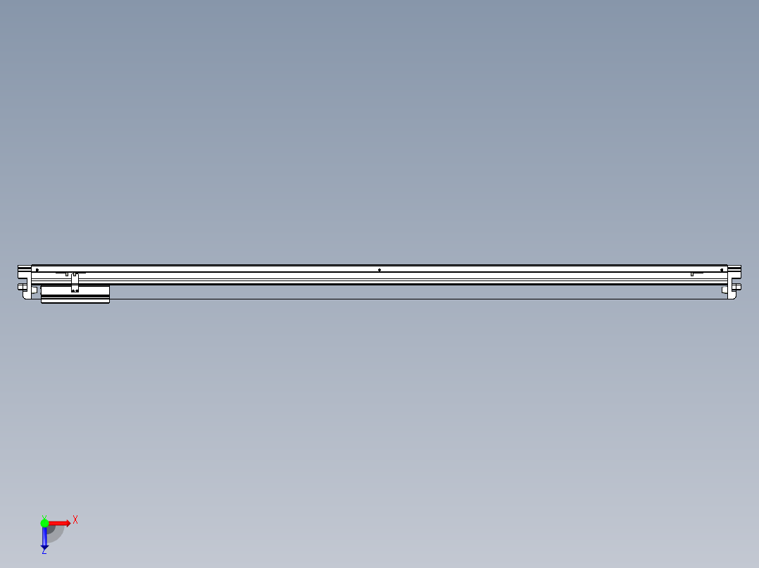 威洛博VL系列3d模型模组VL22H2Y-S1600俯视图