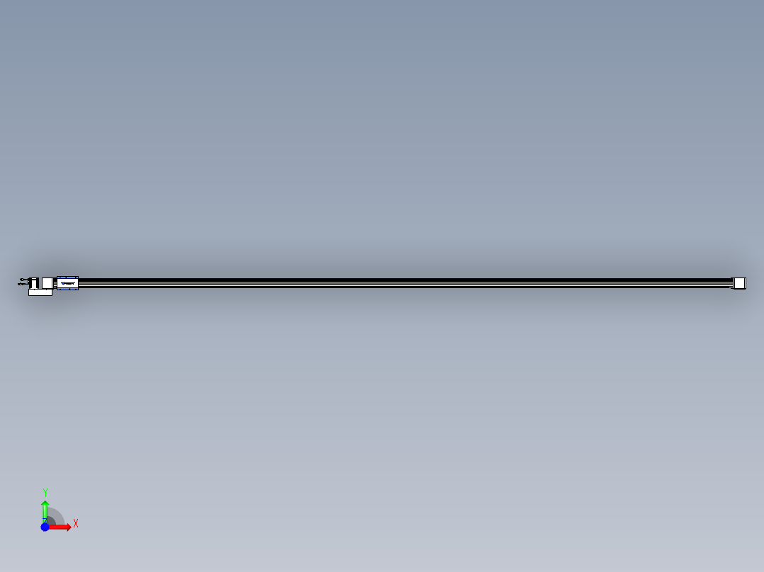 威洛博LB.GB同步带传动--欧规系列GB8-L96-S5500-BL-P75前视图