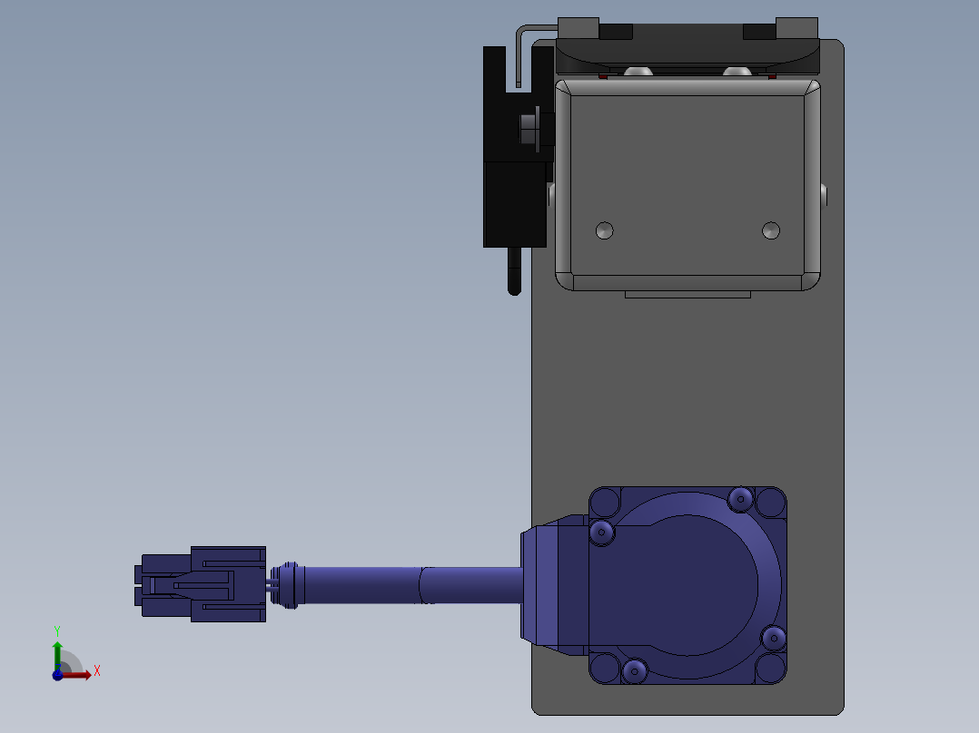 精密模组MY50-T10-400L-BM-P10B-C4-C前视图